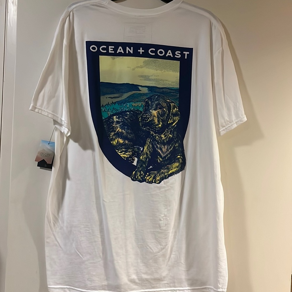 Mens Ocean and Coast T Shirt